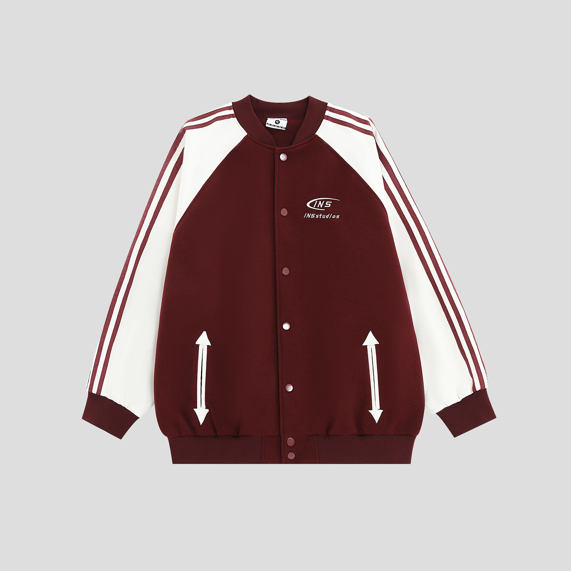 SKU-01-枣红色 夹棉款