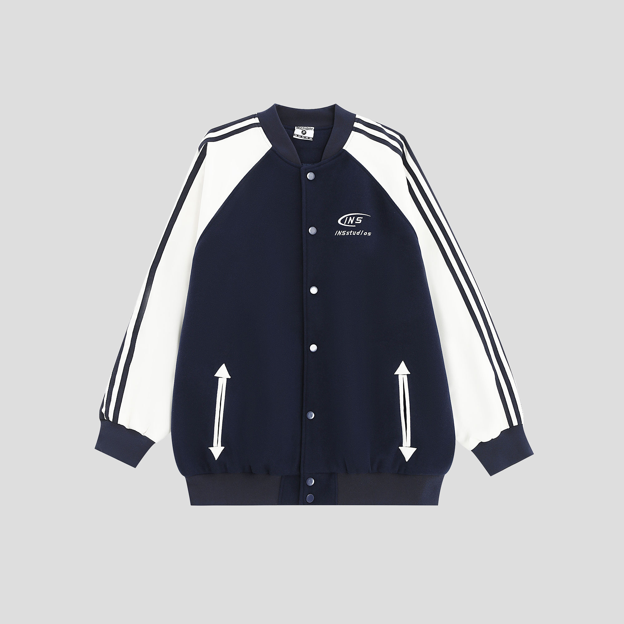 SKU-02-藏青色 夹棉款